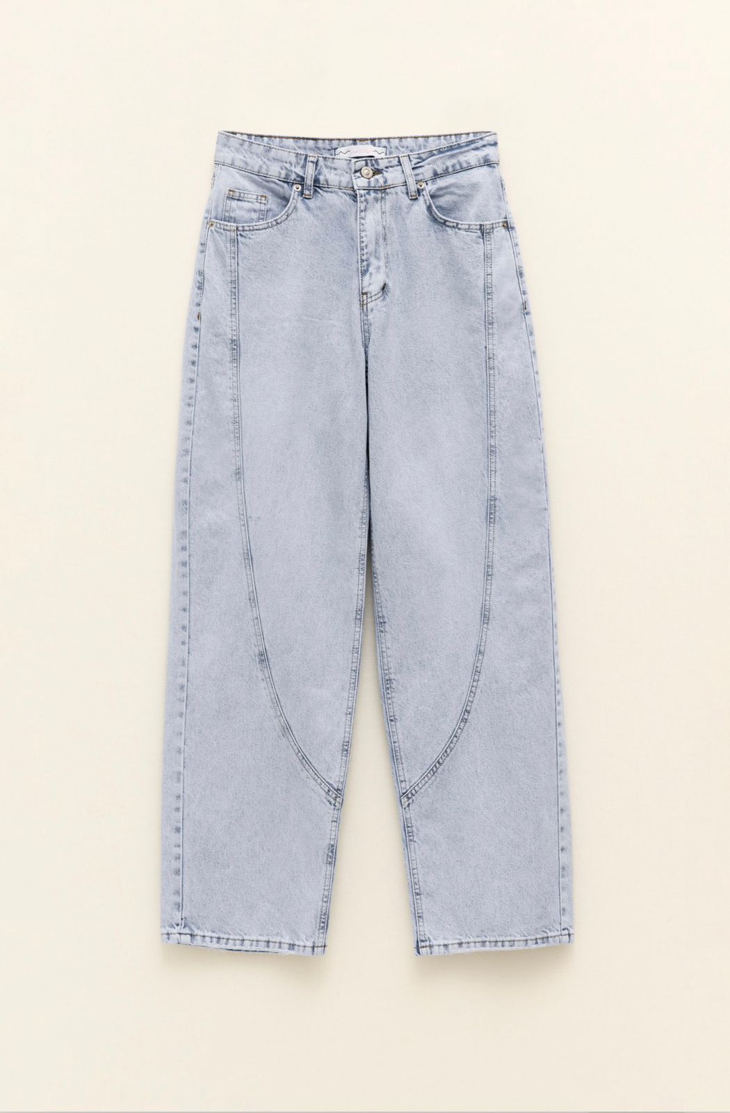 HIGH-WAISTED JEAN WITH BELY LOOPS – Image 4