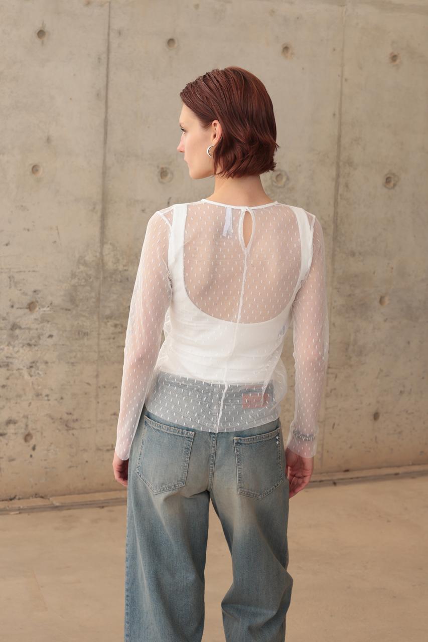 SEMI-SHEER TOP – Image 2
