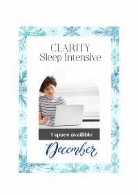 CLARITY Sleep Intensive: December – Image 1