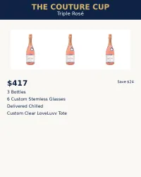 The Couture Cup – Triple Rosé – Image 1