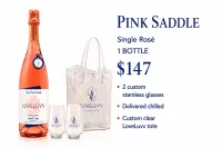 The Pink Saddle – Single Rosé – Image 1