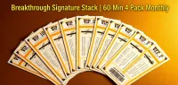 Breakthrough Signature Stack | 60-Min 4-Pack Monthly – Image 1