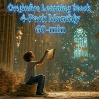 Originfire Learning Stack | 60-Min 4-Pack Monthly – Image 1