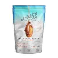 Amberlyn Milk Chocolate Cocoa Dusted Almonds Sugar-Free Almond Milk Chocolate - 283g – Image 1