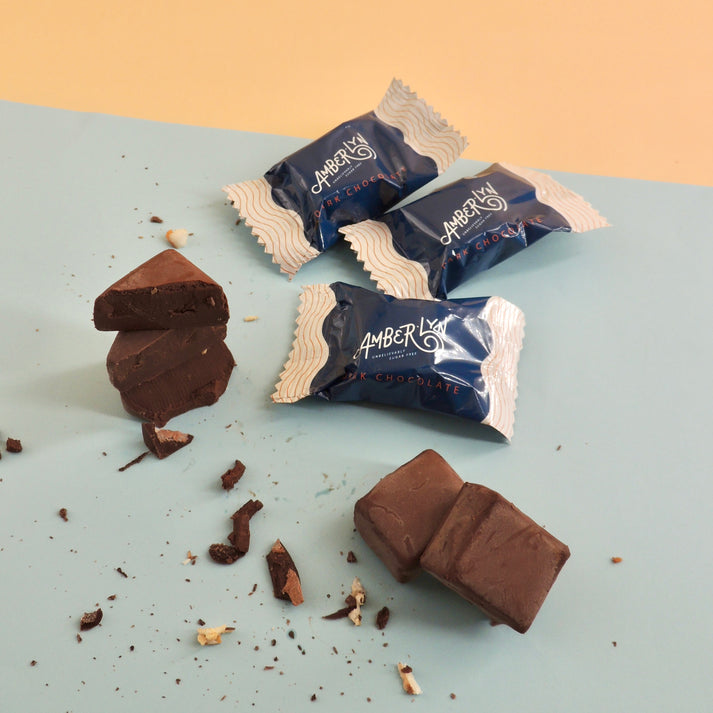 Amberlyn Dark Chocolate Mint Truffles Sugar-free Mint Soft Center Dark Chocolate - 204g – Image 2