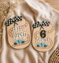 Baby month milestone – Image 1