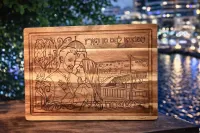 Custom Image on Challah/Cutting Board – Image 2