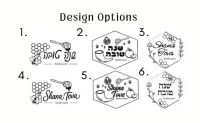 Rosh Hashanah Custom Honey Board – Image 4