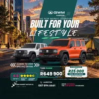 GWM Tank 300 Range – Image 1