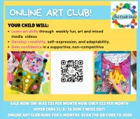 Online art and craft lessons monthly membership £22 – Image 1