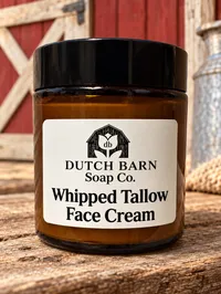 WHIPPED TALLOW FACE CREAM ~With Apricot Kernel Oil, Argan Oil & Beeswax – Image 1