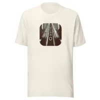 "The Turnstile" Cover Art Vintage White T-Shirt  – XS