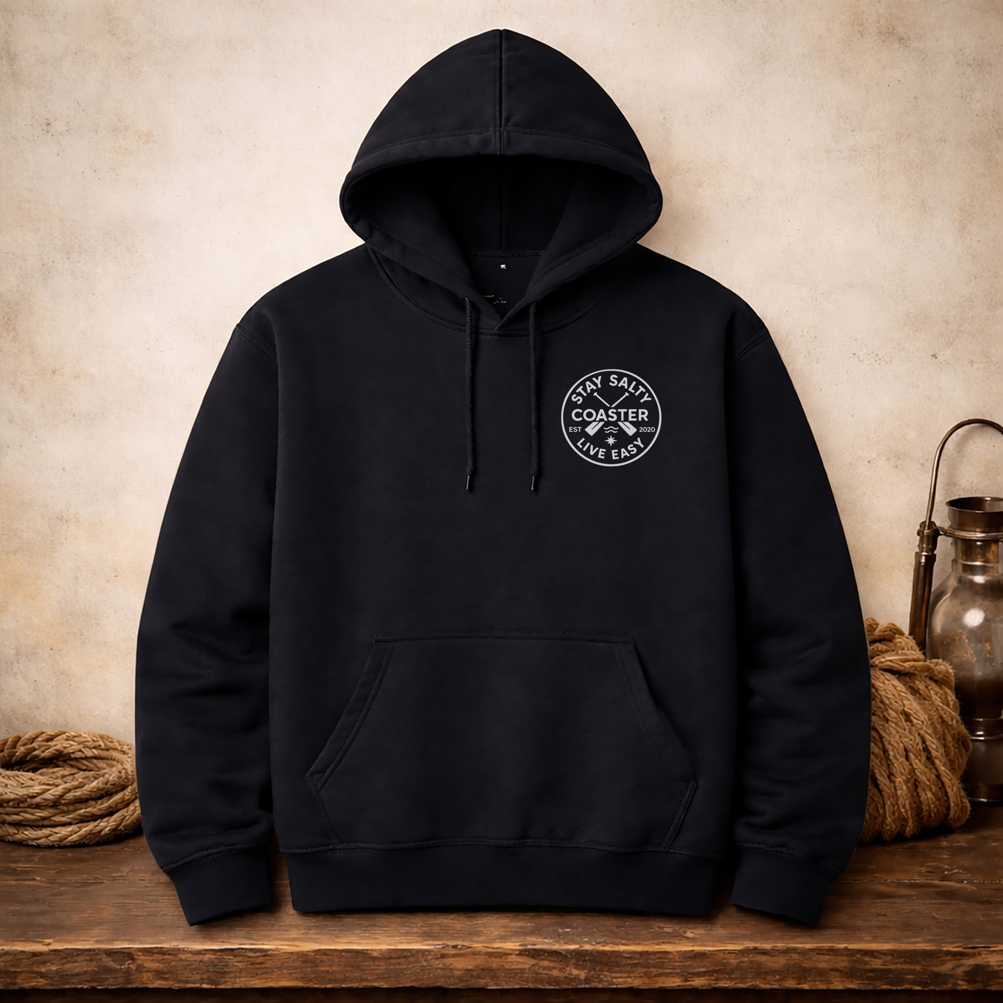 Coaster Stay Salty Hoodies – Black, S