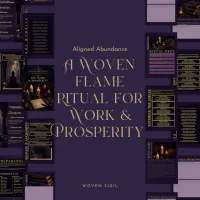 Work & Prosperity — A Woven Flame Ritual – Image 4