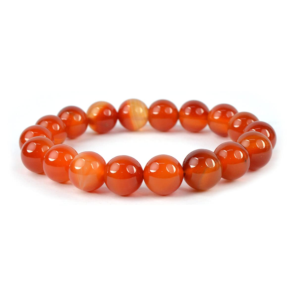 Natural Carnelian Stone Bracelet – Image 1