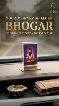 Bhogar Siddhar Acrylic Car Dashboard Frame – Image 1