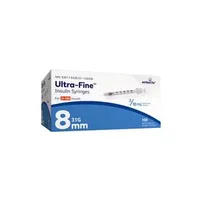 Ultra-Fine Insulin Syringe/Needle Combo 31G x 8mm 3/10cc (328438) – Image 1