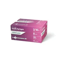 Insulin Syringe, 3/10cc, 31G x 5/16″, 100/bx (9439) – Image 1