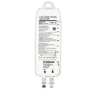 Sodium Chloride Injections, 0.9%, 1000mL, 12/cs (E8000) – Image 1