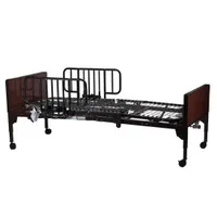 Semi Electric Home Care Bed w/ Half Rail & Multi-Zone Mattress (10401-HRMZ) – Image 3