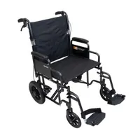 Bariatric Transport Wheelchair – 22″ x 16″ (10244) – Image 1