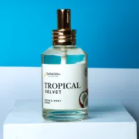 Tropical Velvet Room & Body Spray – Luxe Tropical Fragrance Mist – Image 1