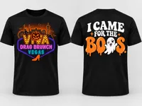 I Came for the Boos T-Shirt – Image 1