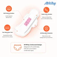 AirWing DayUse Sanitary Pads – 245mm | 16 pcs – Image 3