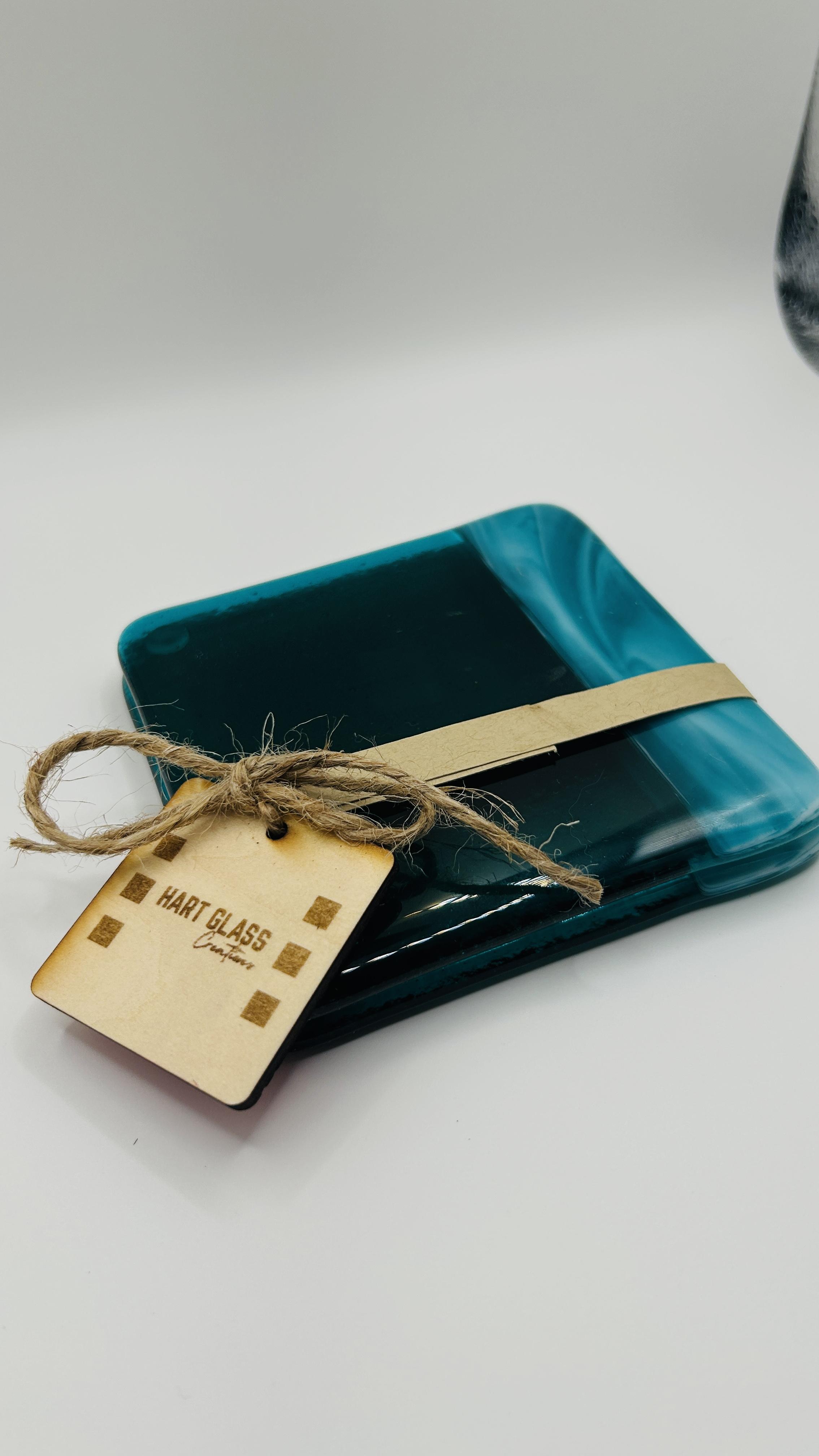 Peacock Coaster Set (2) – Image 2