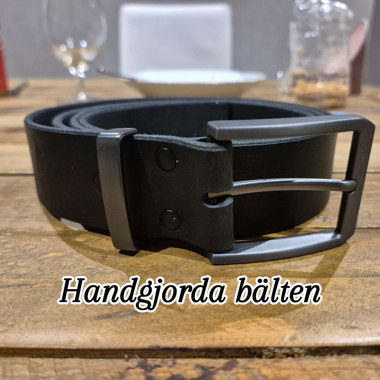 Handgjort bälte – Bild 1