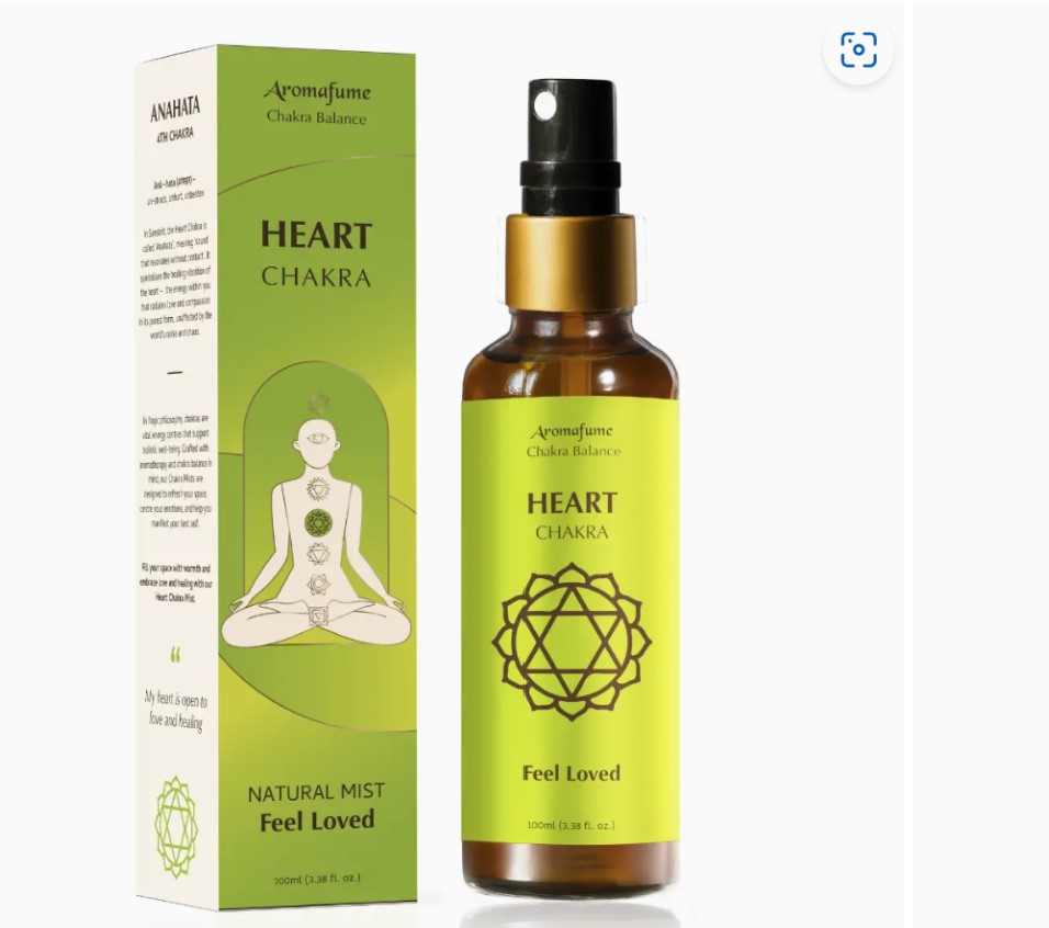 Heart Chakra Mist - Vanilla & Ylang Ylang – Image 1