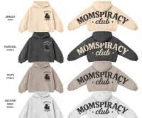MOMSPIRACY CLUB Signature Oversized Hoodie – Image 1