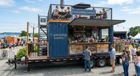 Mobile Bar on Trailer – Image 1