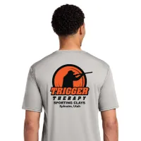 Trigger Therapy Sublimation Performance Shirt - Adult – Silver, L