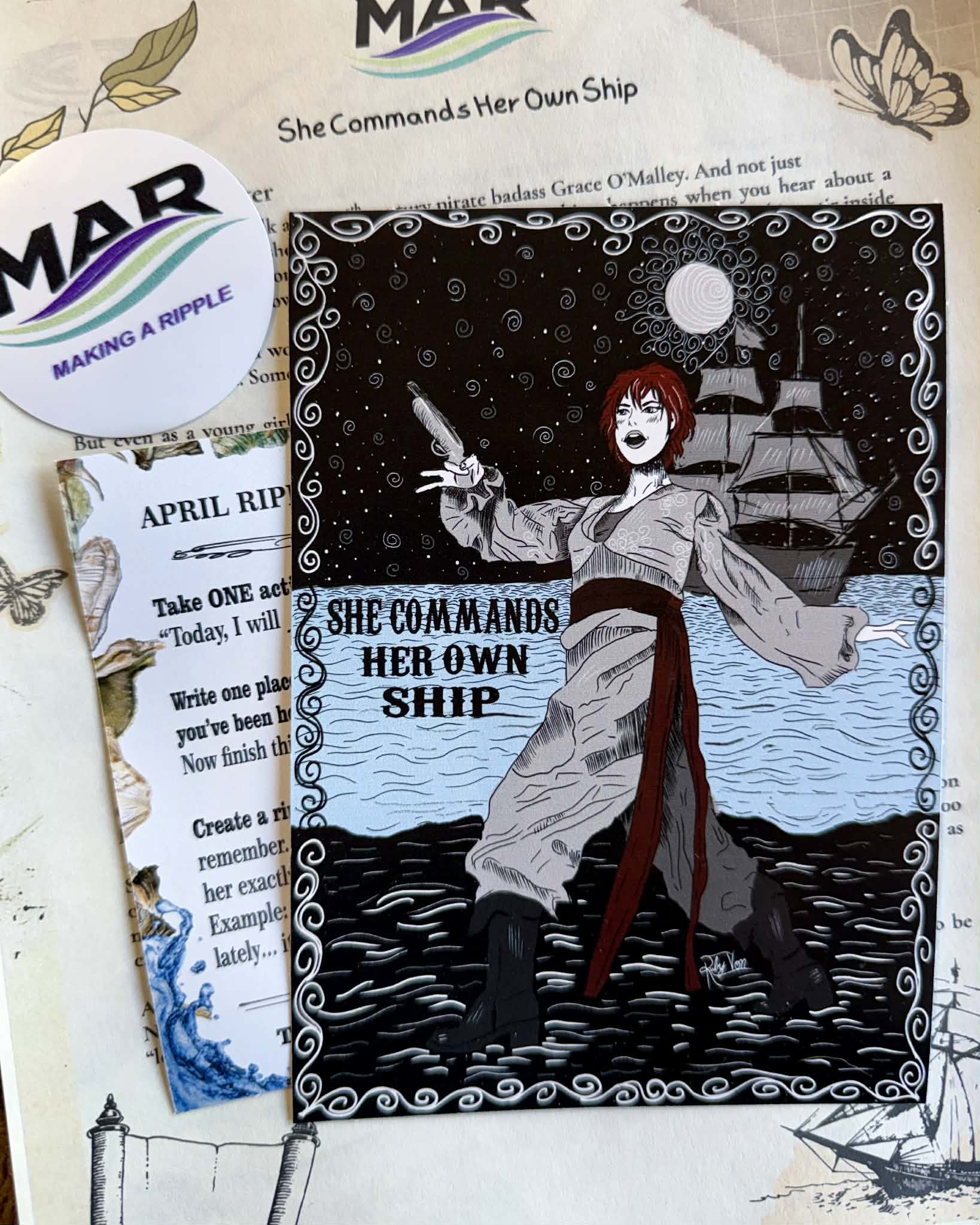 She Commands Her Own Ship Edition: April Mail Club One Time Purchase – Image 6
