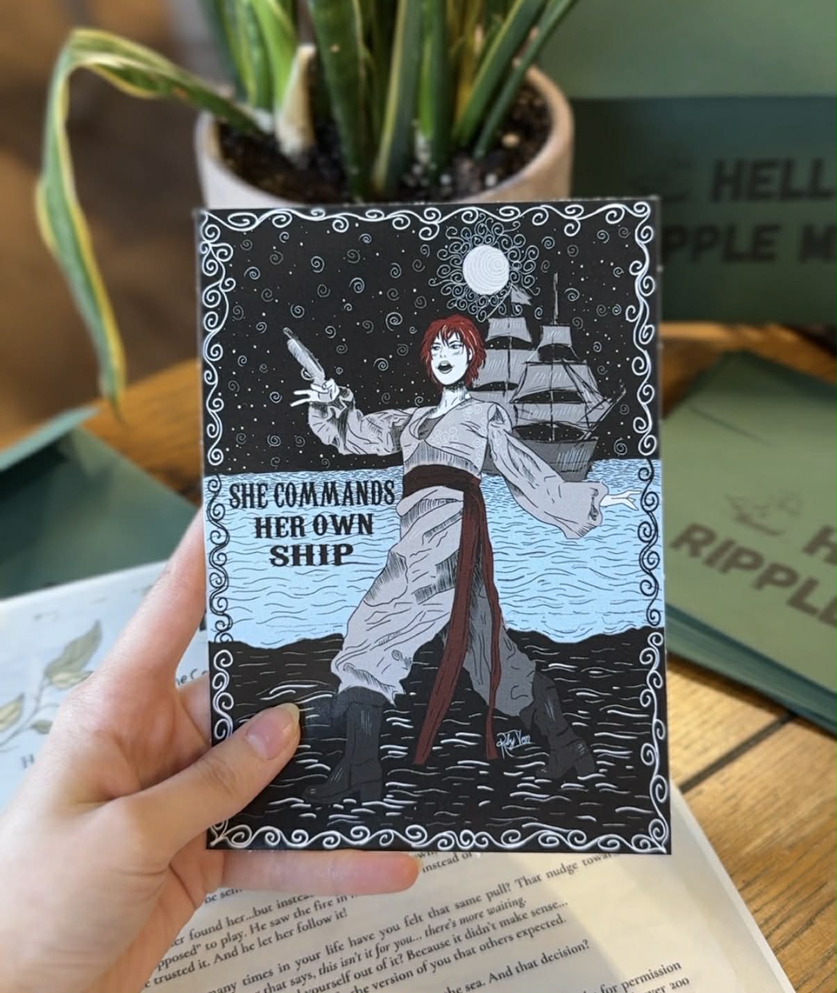 She Commands Her Own Ship Edition: April Mail Club One Time Purchase – Image 2