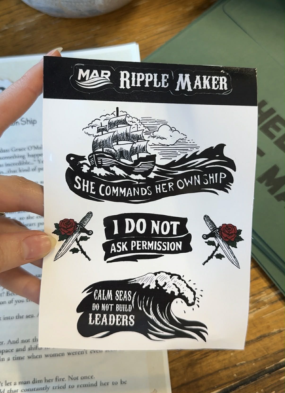 She Commands Her Own Ship Edition: April Mail Club One Time Purchase – Image 5