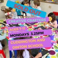 Creative Crafter Ages 7-11 Mondays 3.25pm – Image 1