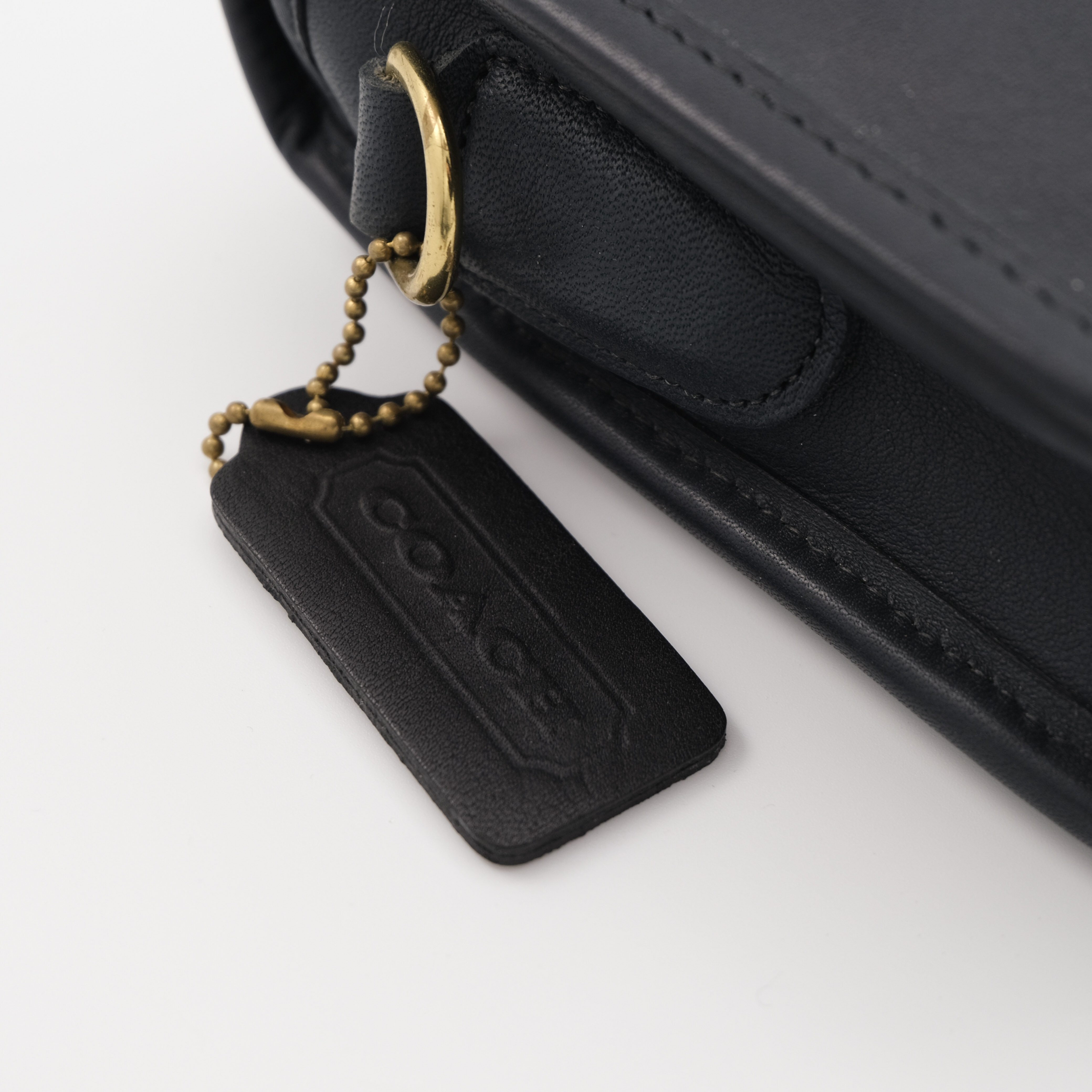 Vintage Coach Pocket Pouch Navy – Image 6
