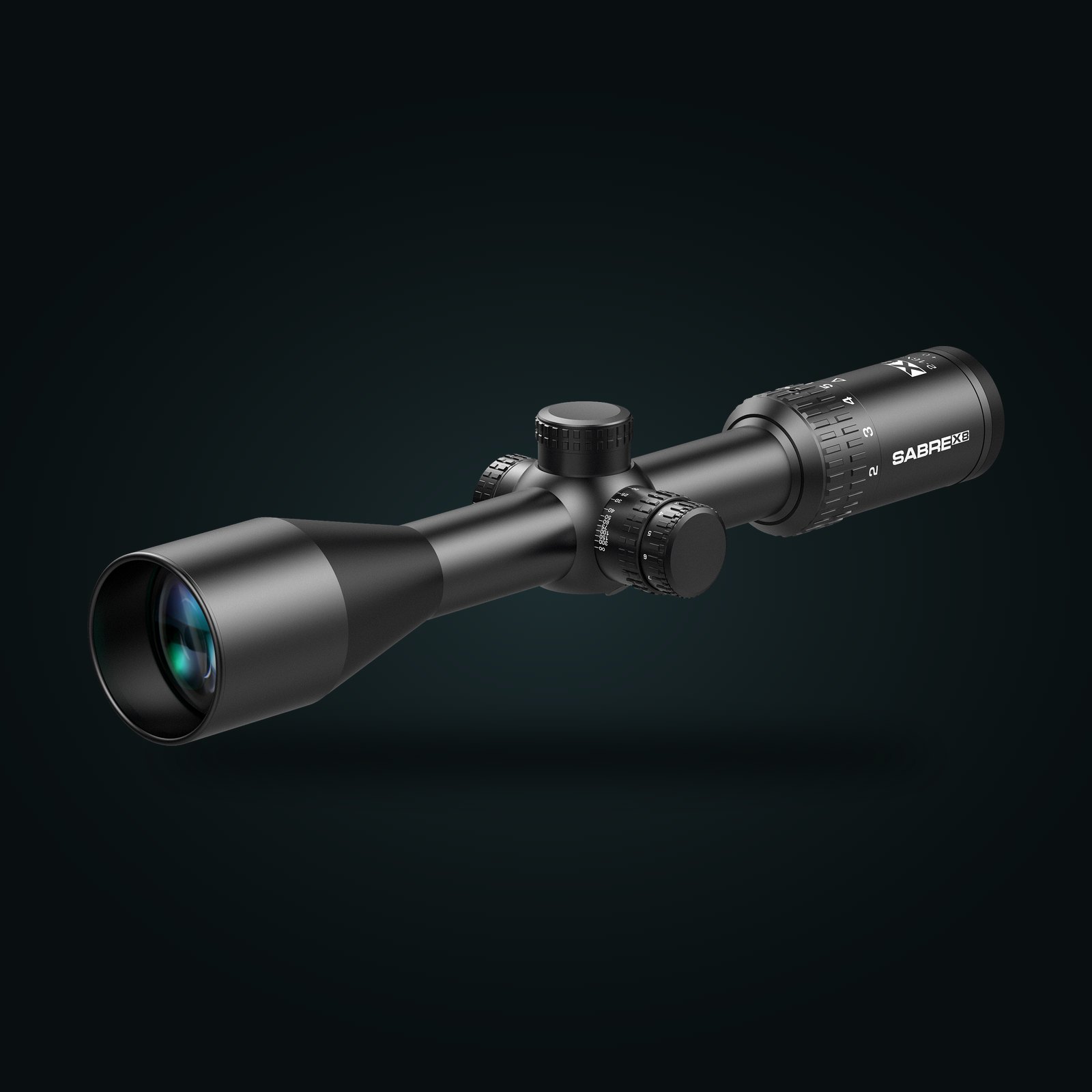 Sabre X8 Riflescope – 2-16x50, 4 Dot