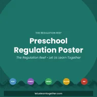 The Regulation Reef Family Poster — Preschool Edition – Image 1