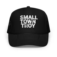 STT logo Foam trucker hat – Image 1