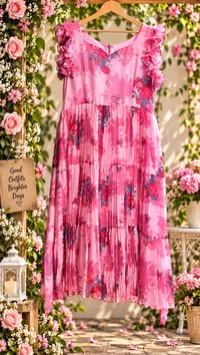 Pure Chiffon 2-Tier Maxi – Image 2