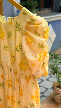 Mul Cotton Kids Frock – Image 2