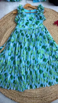 Mul Cotton Kids Frock – Image 2