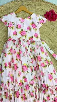 Mul Cotton Kid Frock – Image 2