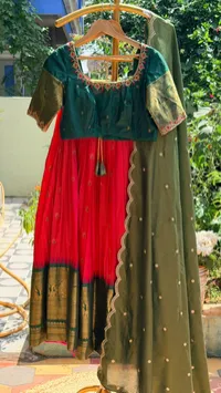 Gadwal Half Saree – Image 3