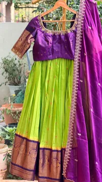 Gadwal Half Saree – Image 1