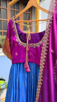 Gadwal Half Saree – Image 2