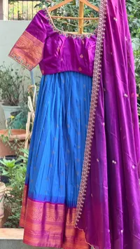 Gadwal Half Saree – Image 1